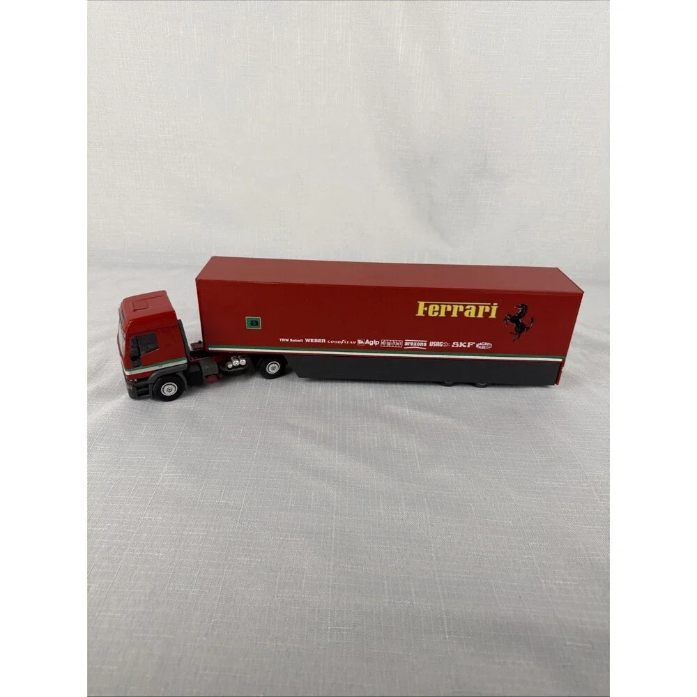 Eurotech Louis Surber 1:43 Iveco Ferrari GP F1 team transporter